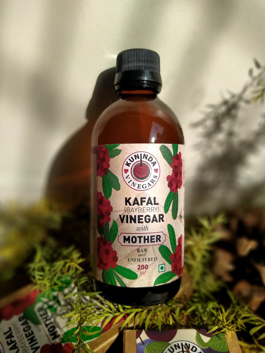 Kuninda Kafal (Bayberry) Vinegar (Raw, unfiltered with mother)